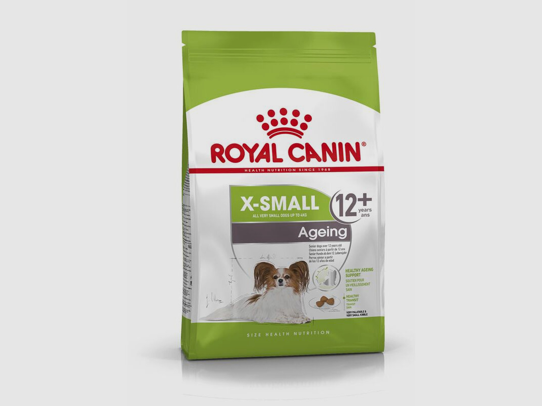 ROYAL CANIN Ältere Sehr Kleine Hunde Trockenfutter X-Small Ageing 12+ 1,5 Kg