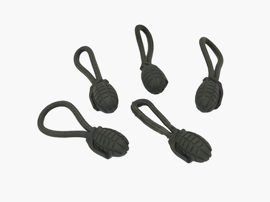 Mil-Tec Ring Puller Grenade 5pcs. - Olive