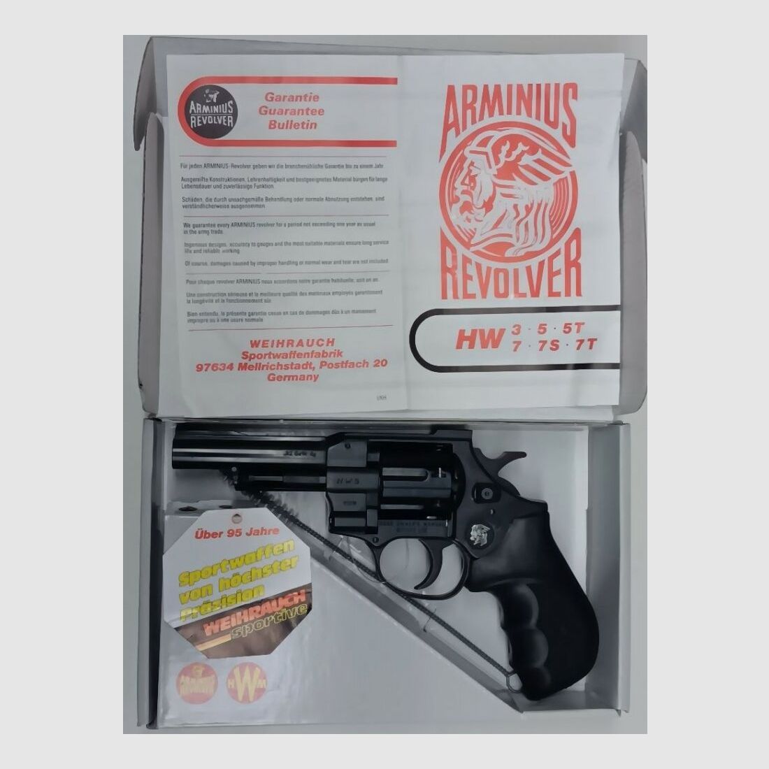Weihrauch - Sportwapens Mellrichstadt Arminius HW5