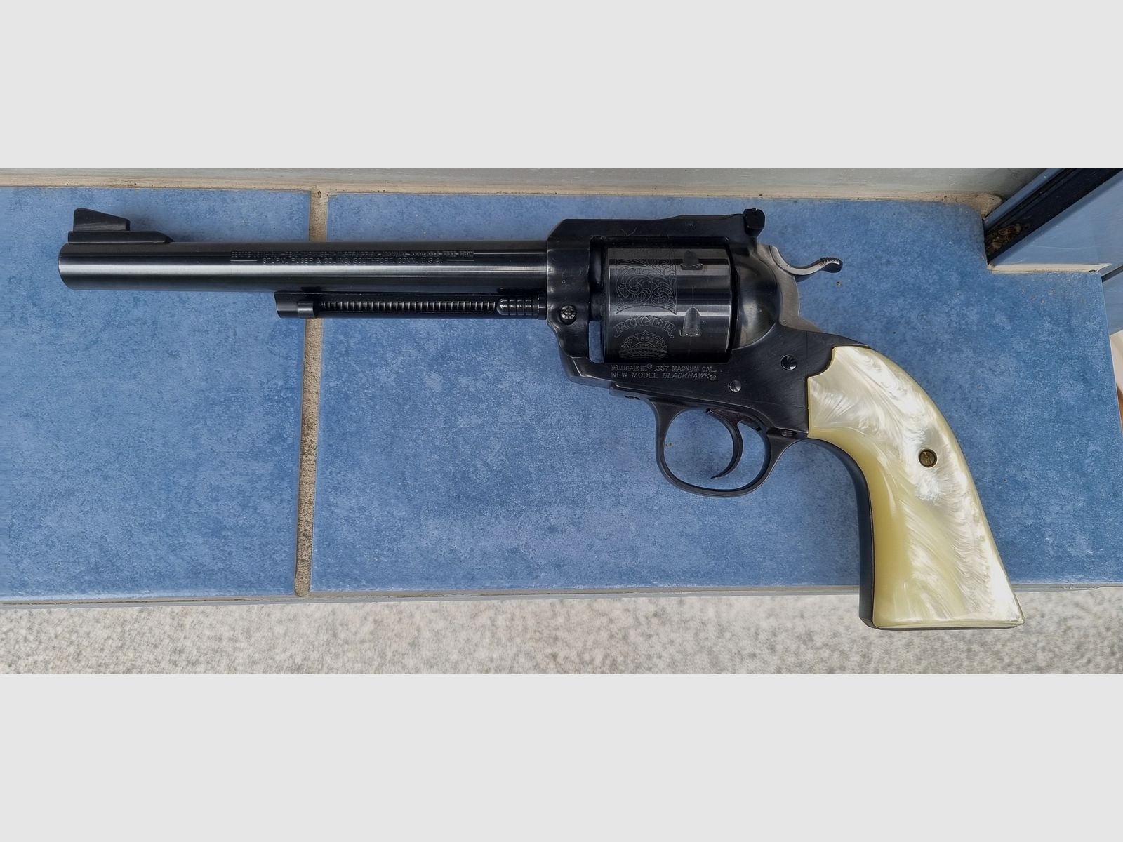 Ruger Blackhawk Revolver .357 Mag single action 7.5 inch barrel, image 1 of 5