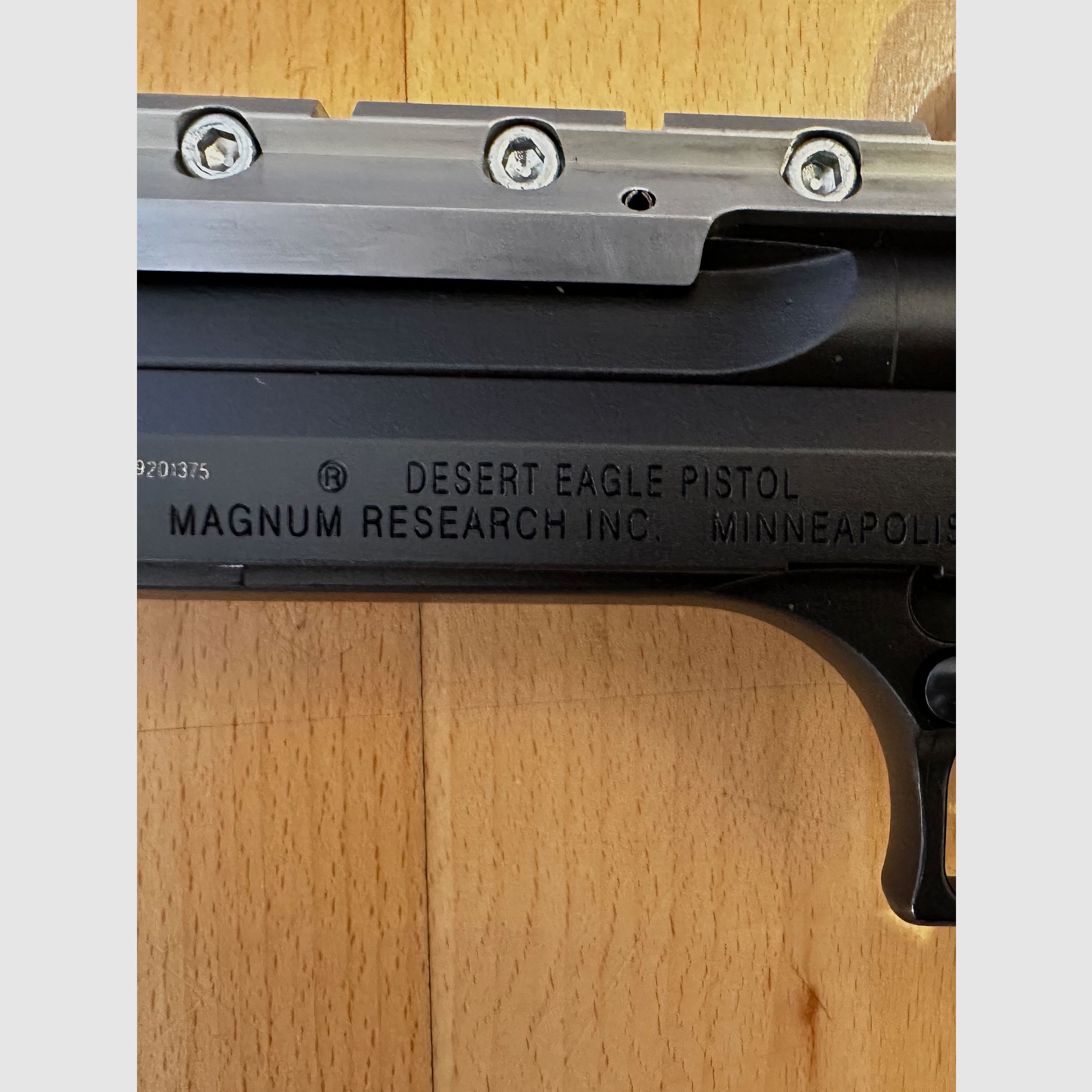 Dessert Eagle 50 AE mit Wechselsystem .44 beides wenige Schüsse