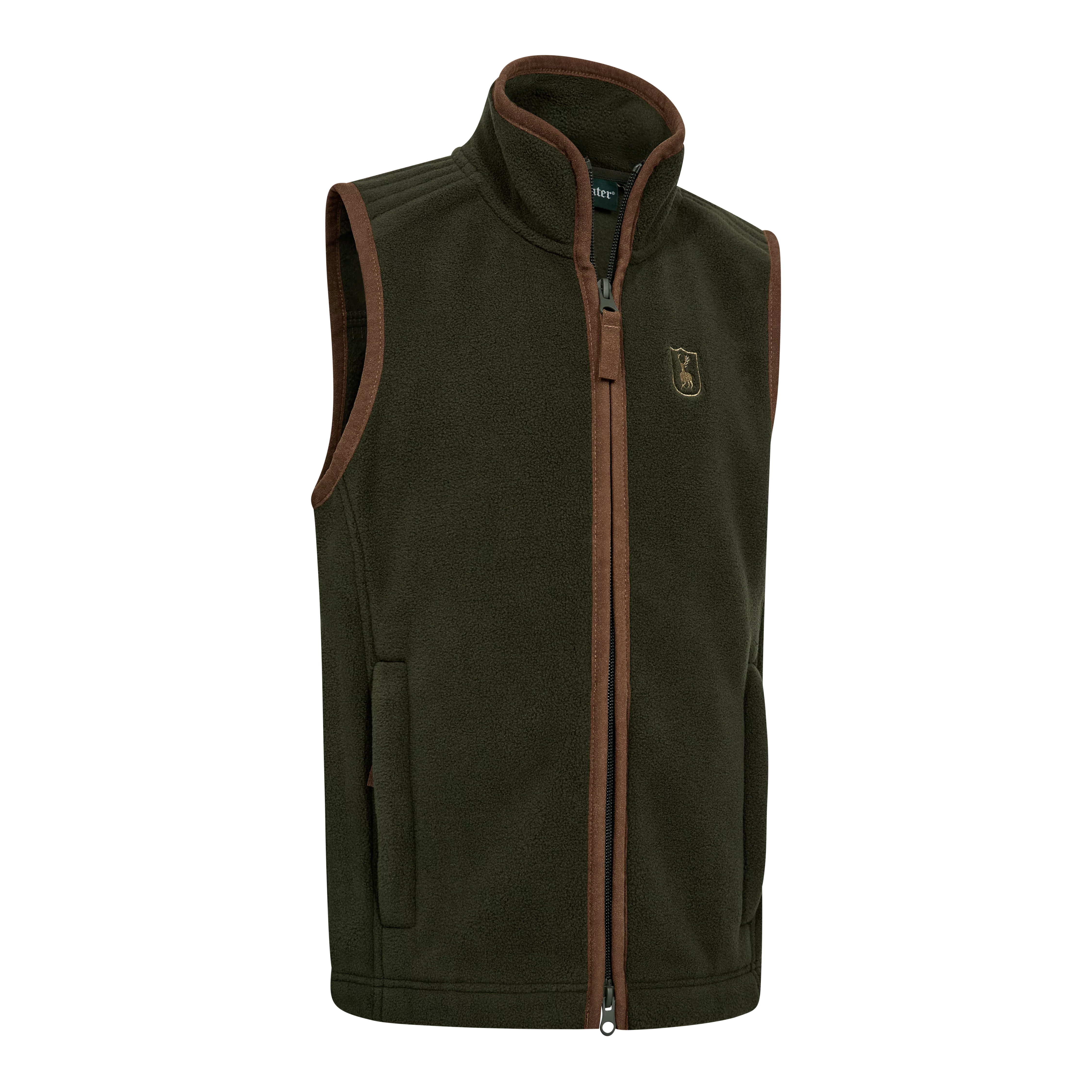 Youth Cumbria gilet polaire - Forest Ember, image 1 sur 2