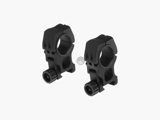 Aim-O M10 Mount Rings 25.4mm / 30mm-Schwarz