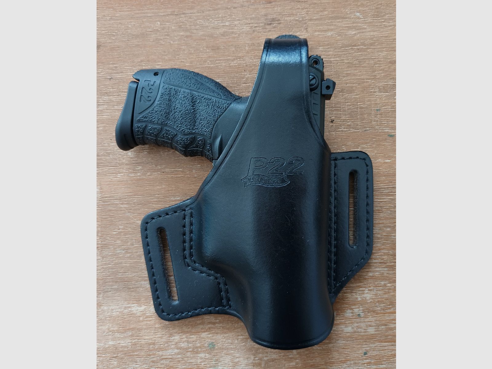 Schreckschuss Pistole Walther P22 Kaliber 9 mm mit Zubehör