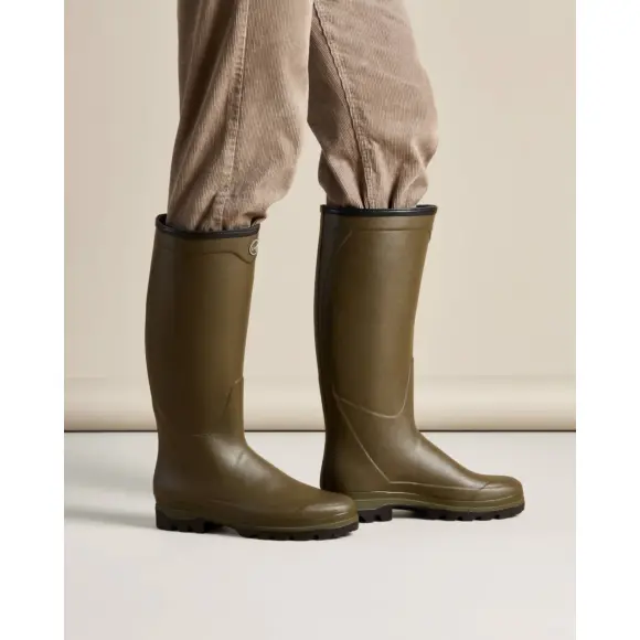Bottes Country Cross Le Chameau Néoprène Vert Chameau, image 13 sur 16