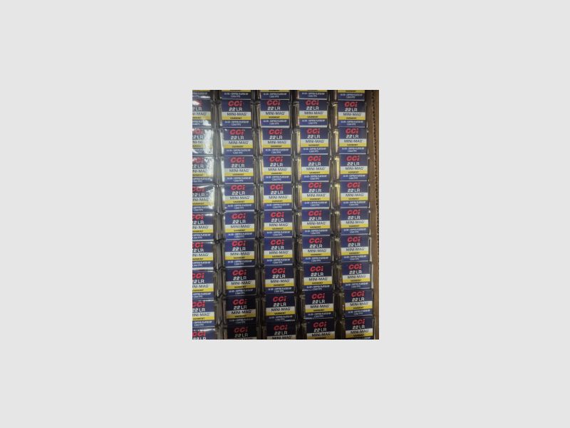 CCI MUNITION .22 LR 36GR MINI-MAG CPHP 100 St.