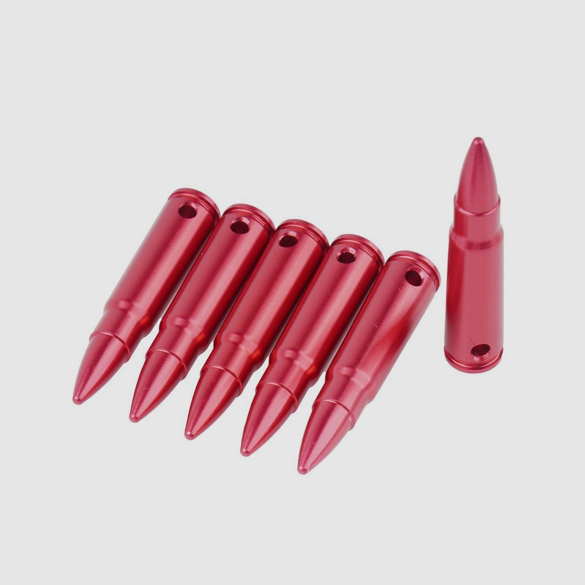 Gunpany- Aluminium oefenpatronen 7,62x39 mm – 6 stuks – SCSC-02, afbeelding 1 van 4