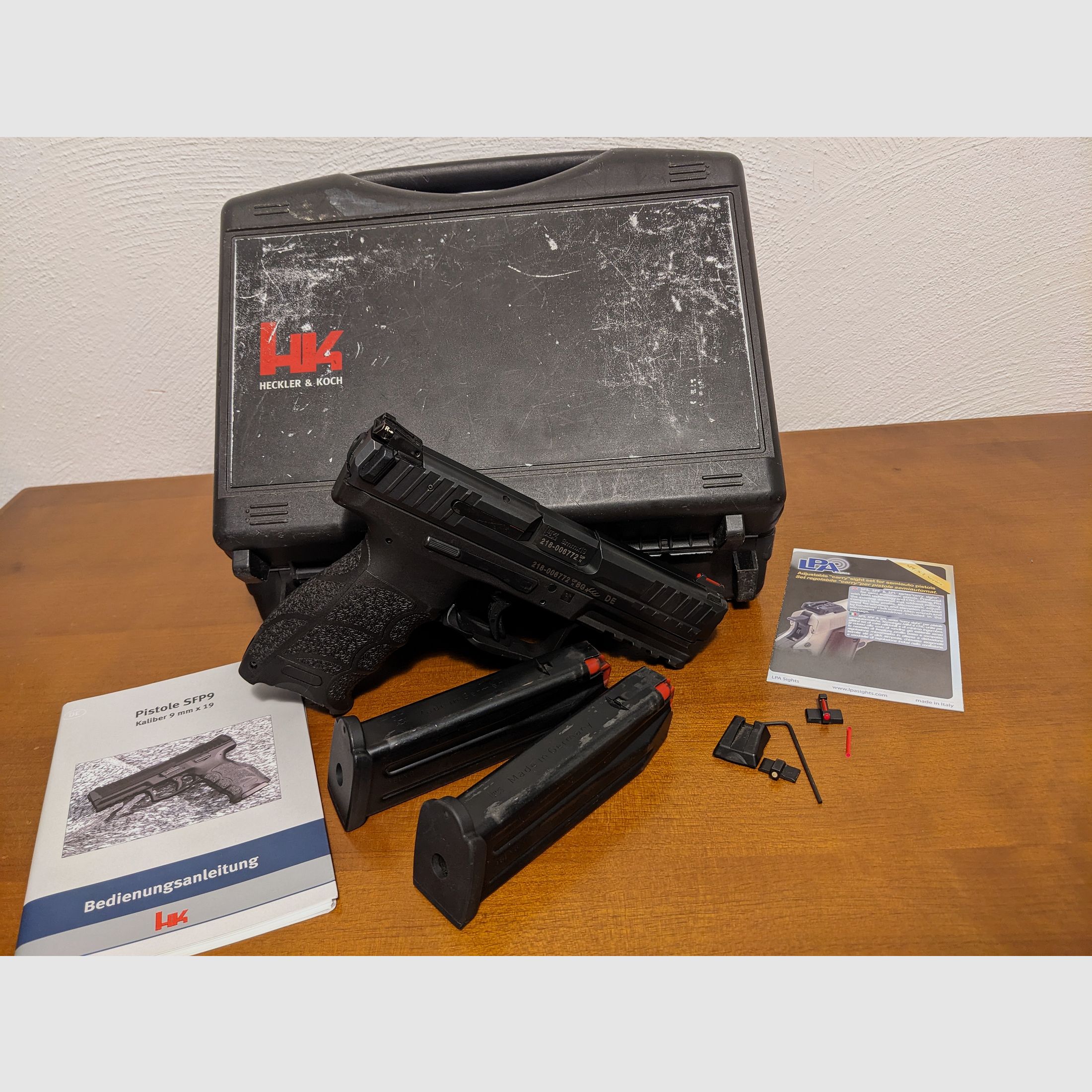 Heckler & Koch SFP9 avec visée LPA