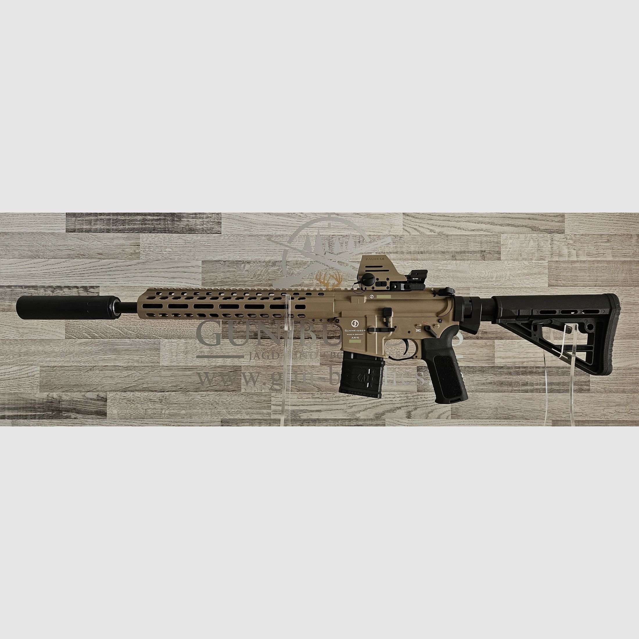 Schmeisser AR-15 M4FL FDE 14,5" Cal. .223Rem. - complete set - free shipping - new from specialist dealer