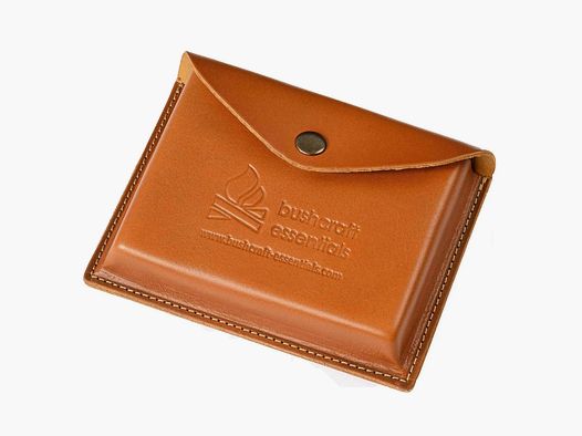 Essentiels de bushcraft pochette en cuir Bushbox LF