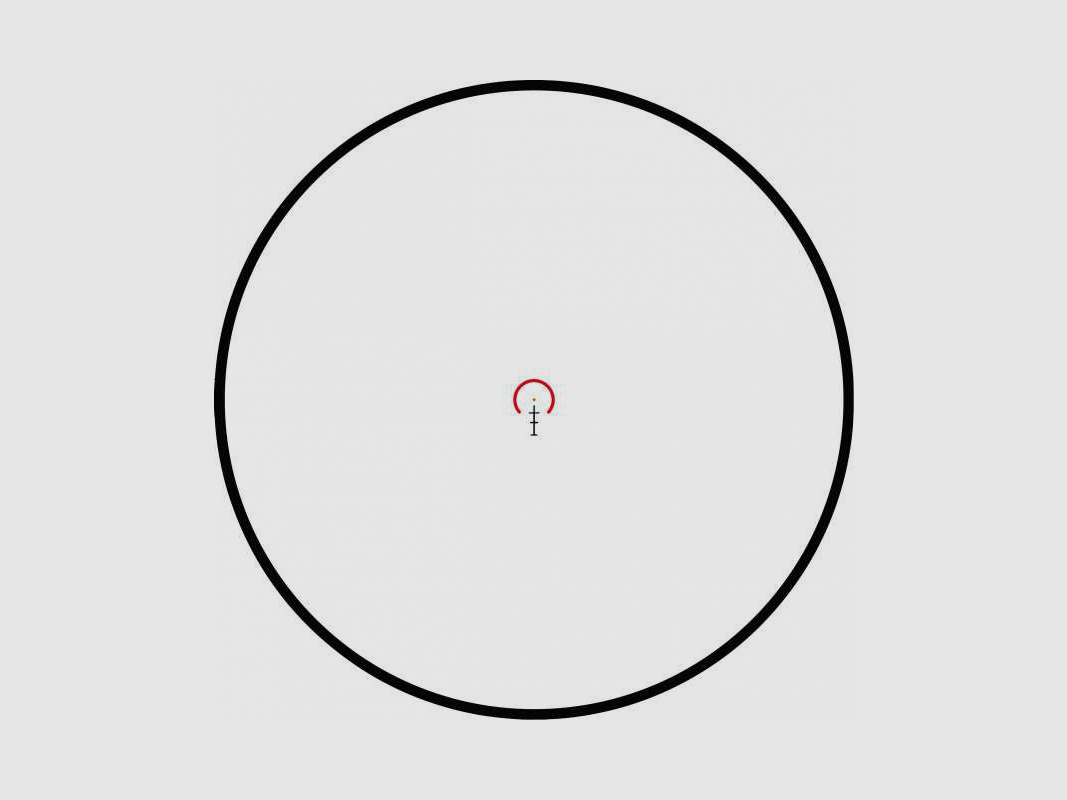 Hawke Prism Sight 4x24 5.56 BDC Red Dot, Weaver Micro T-2 Schnittstelle, 5.56 BDC