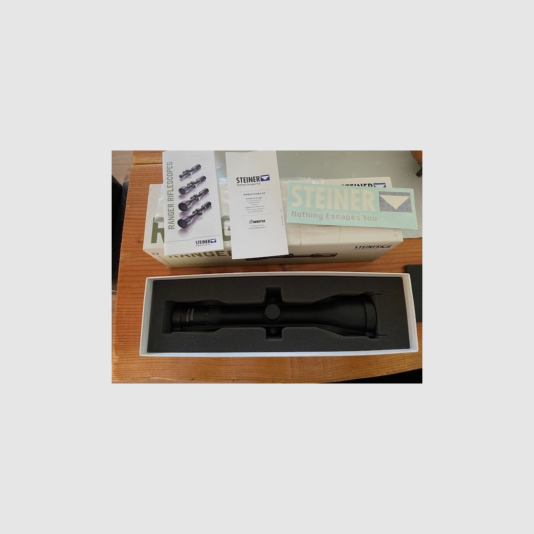 Steiner Ranger 4 3-12x56 Absehen 4A-I  ohne Schiene- NEUWERTIG