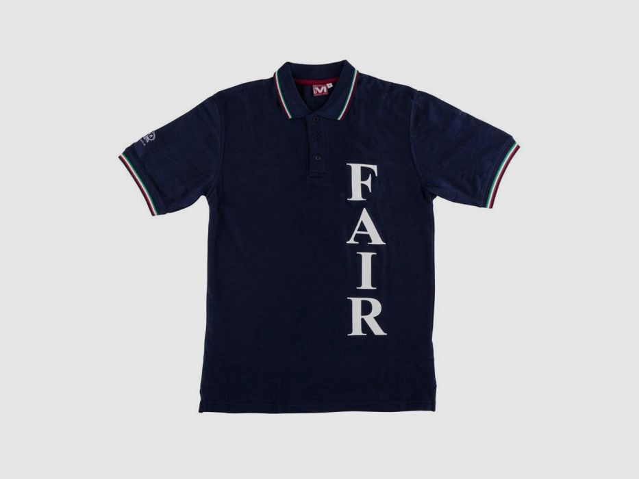 Polo a Maniche Corte Fair Blu, immagine 1 di 2