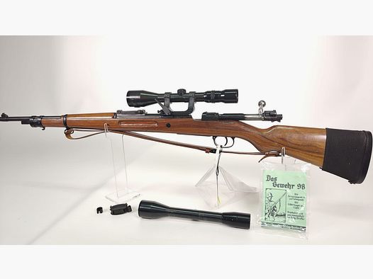 Mauser Gewehr 98 8x57 IS con Kahles Helia e cannocchiale di ricambio