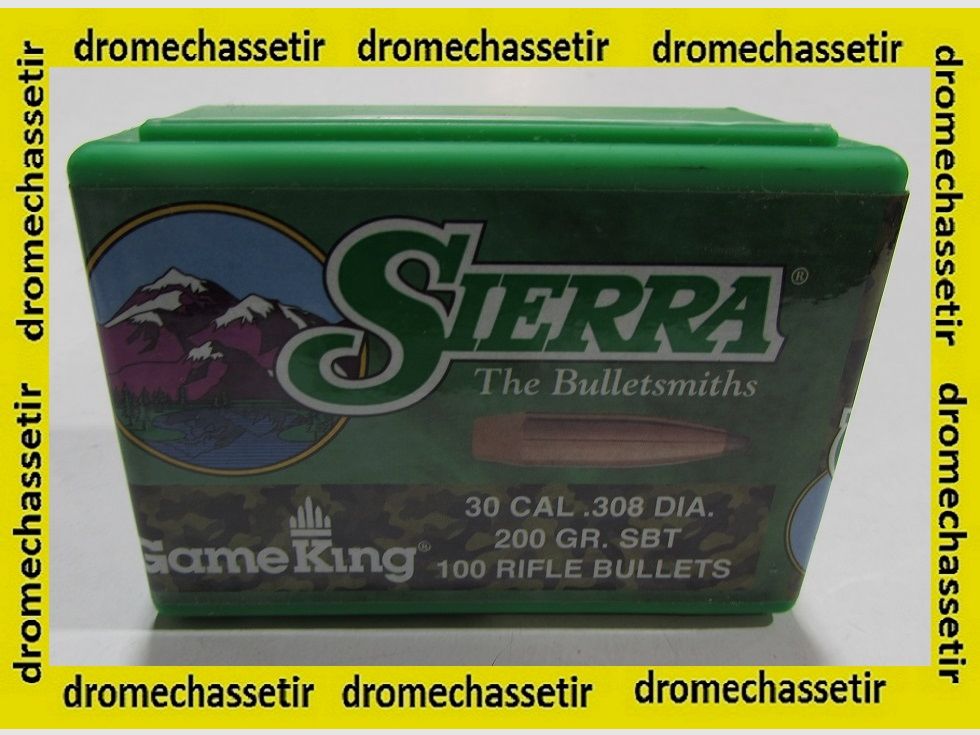 Box mit 100 Geschossen Sierra .308 200grs SBT Ref 2165