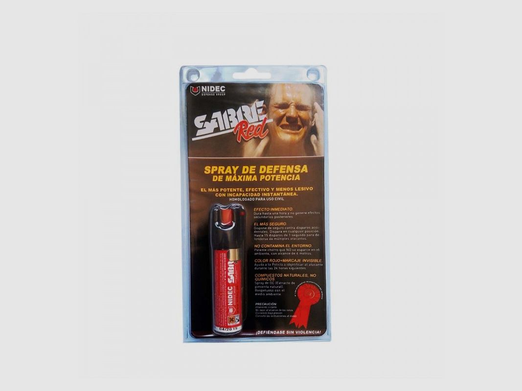 Spray di difesa Sabre Red getto balistico, immagine 3 di 3