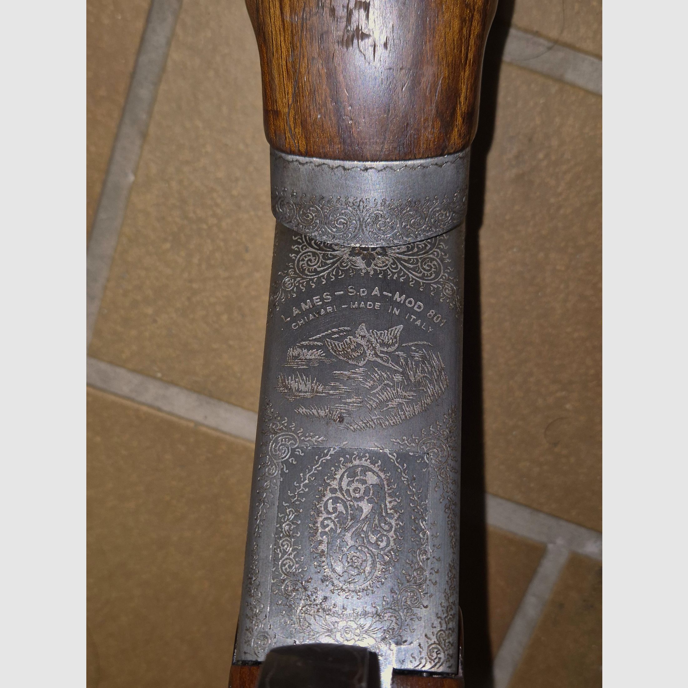 Lames 801 shotgun 12/70