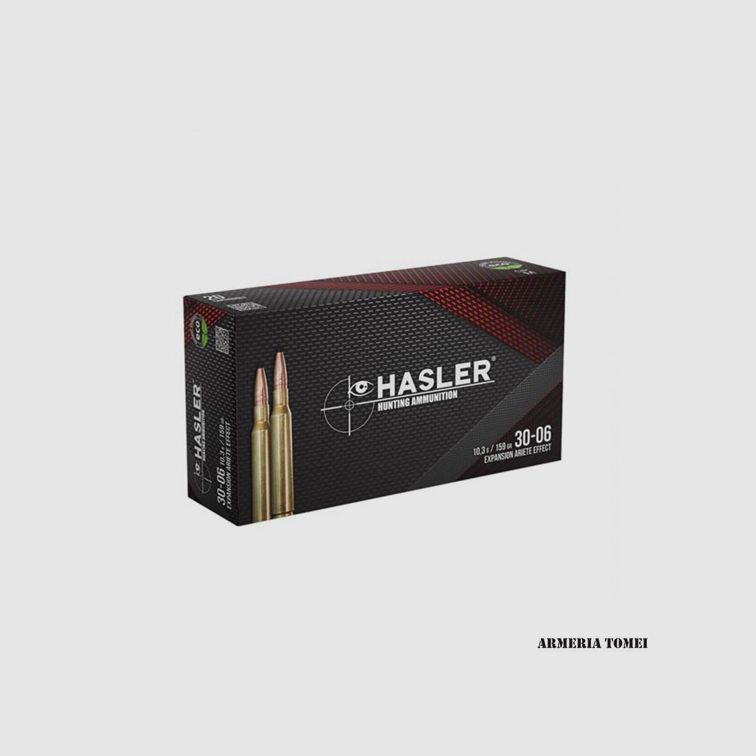 HASLER – .30-06 EXPANSION EFFECT ARIETE 10.3G / 159 GR, image 1 of 2