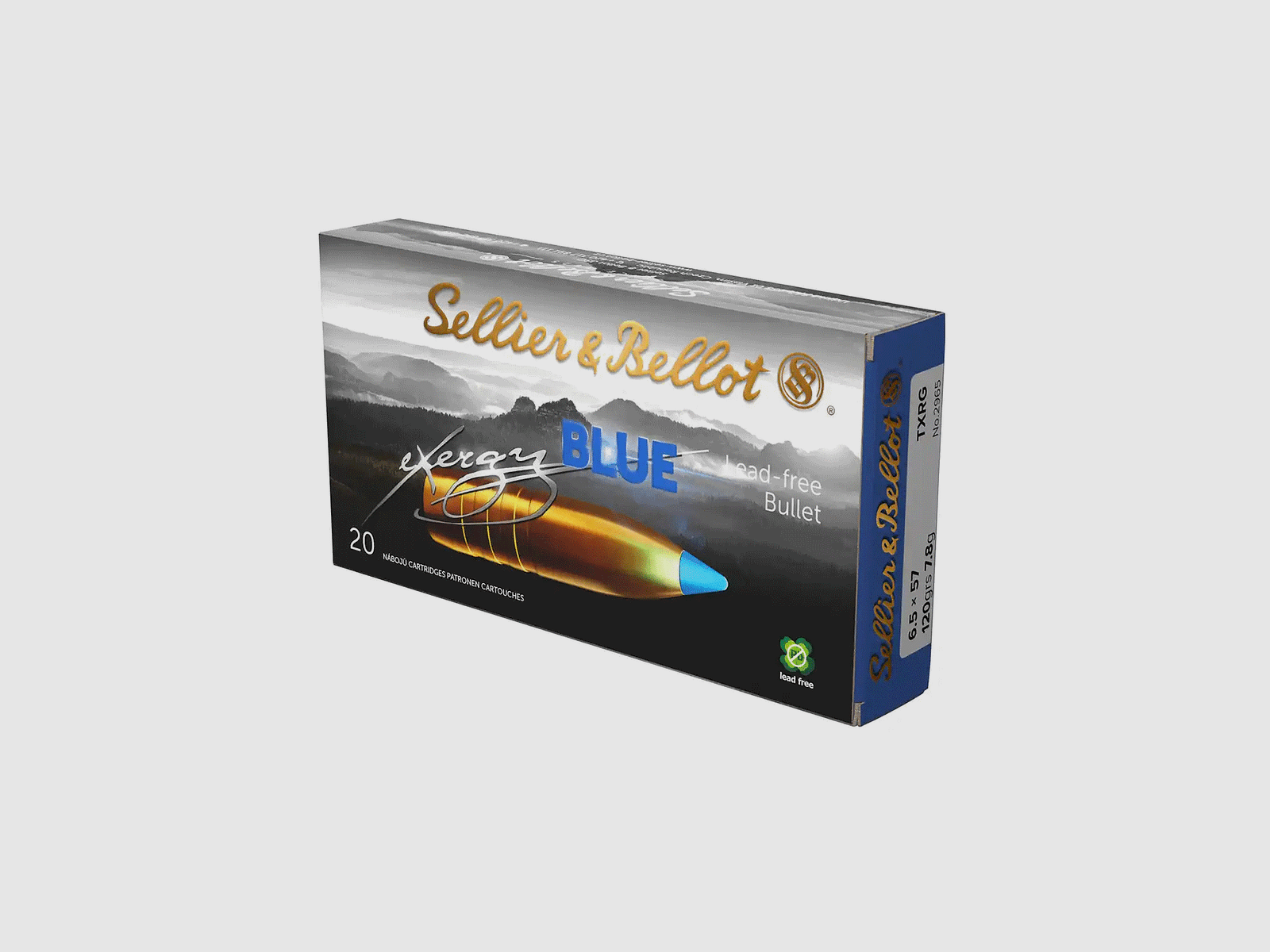 SELLIER & BELLOT – 6,5×57 TXRG 120grs 7,8g N° 2965 (20pcs), image 2 sur 2