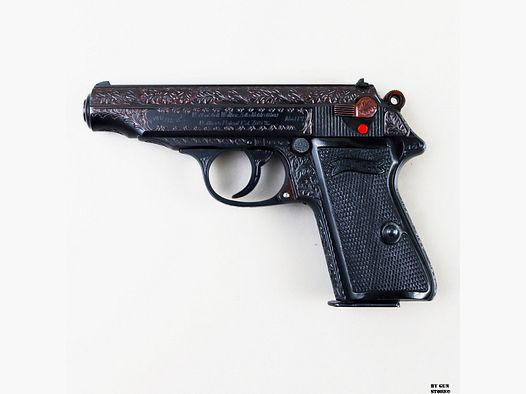 Pistole Walther Zella mod. PP „Engraved Luxus“ cal. 7,65 matr. 967068