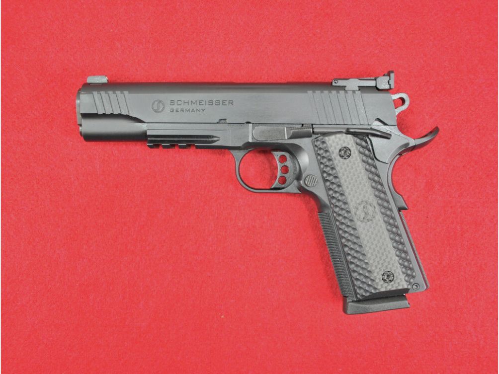 Schmeisser Hugo 1911 schwarz 5" .45 Auto