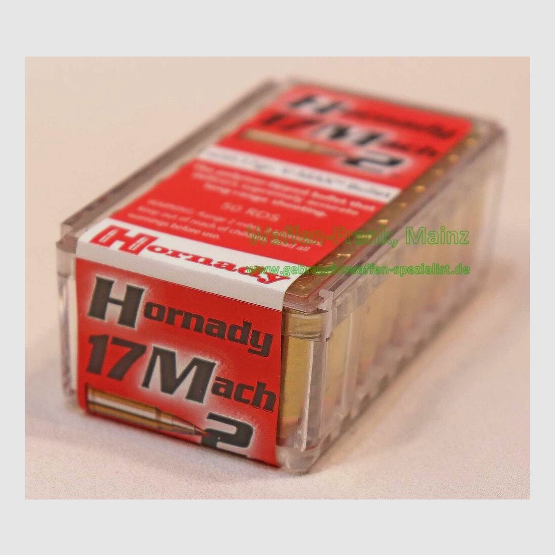Hornady / USA Büchsenpatronen 17Mach2