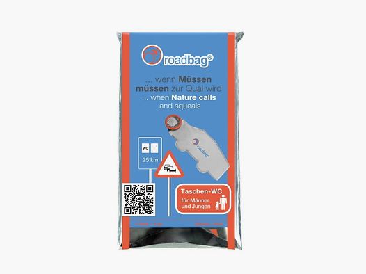 KETS Roadbag Taschen-WC für Herren