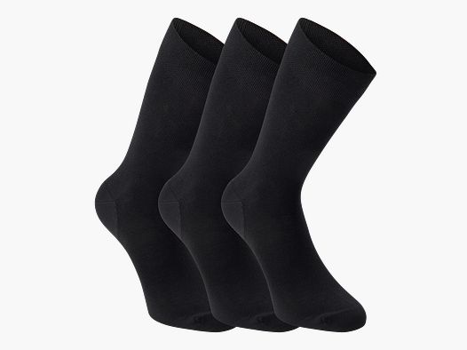 Bamboosokken - 3-pack - Zwart Inkt - Maat: 44/47