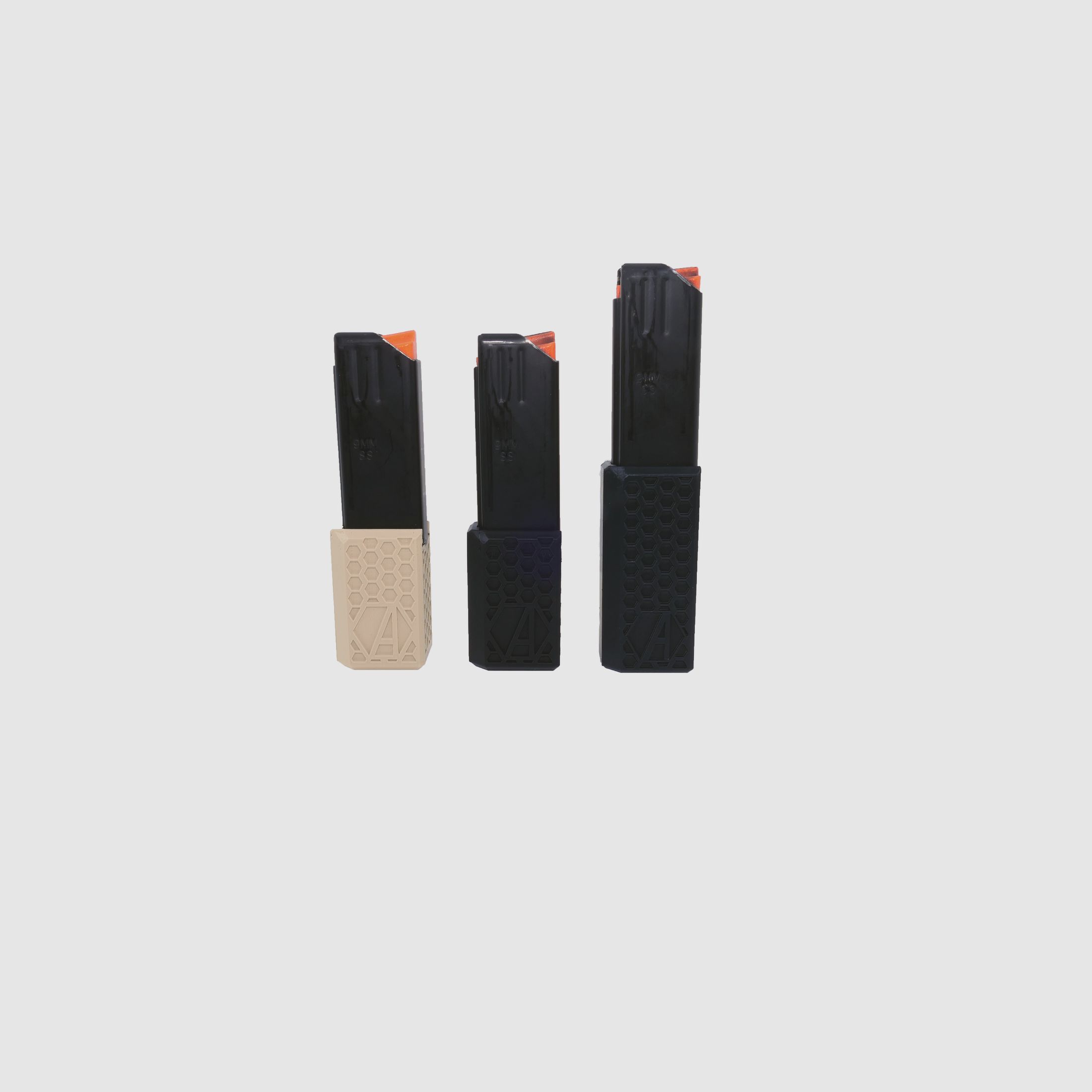 EasyGrip KURZ im Doppelpack Magazinverlängerung für Colt Style Magazine