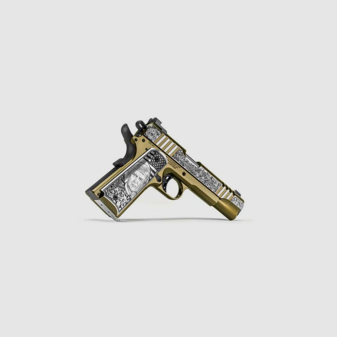 Auto Ordnance Trump "Rally Cry" 1911 TCAC6N .45 ACP President Custom Pistole