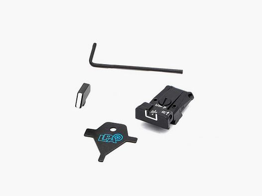LPA SPR45CT18 Adjustable Sight Set for Colt Gov't. 1911-A1