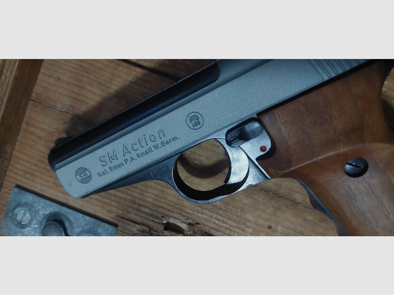 ⚠️ Unikat! Rhöner SM Action (PTB 496) RG8 RG9 aucune Röhm P99 p88 Zoraki HW94 glock Walther