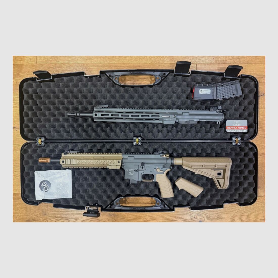 Oberland Arms OA-15 PR M9 SHORT 12" Heavy Barrel + OA-15 PR M5 16,75" Sistema intercambiabile – G96 Edizione speciale