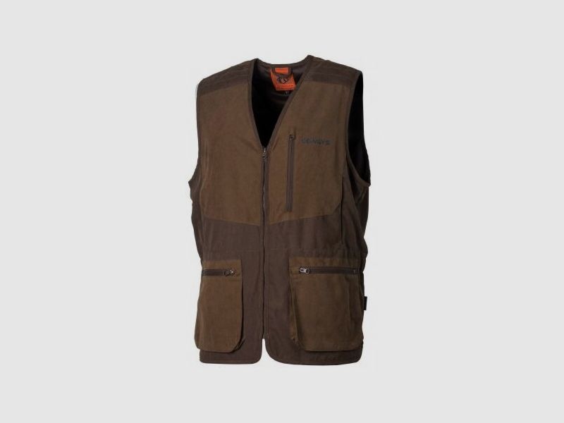 Two-Tone Somlys Vest Brown, image 1 of 2