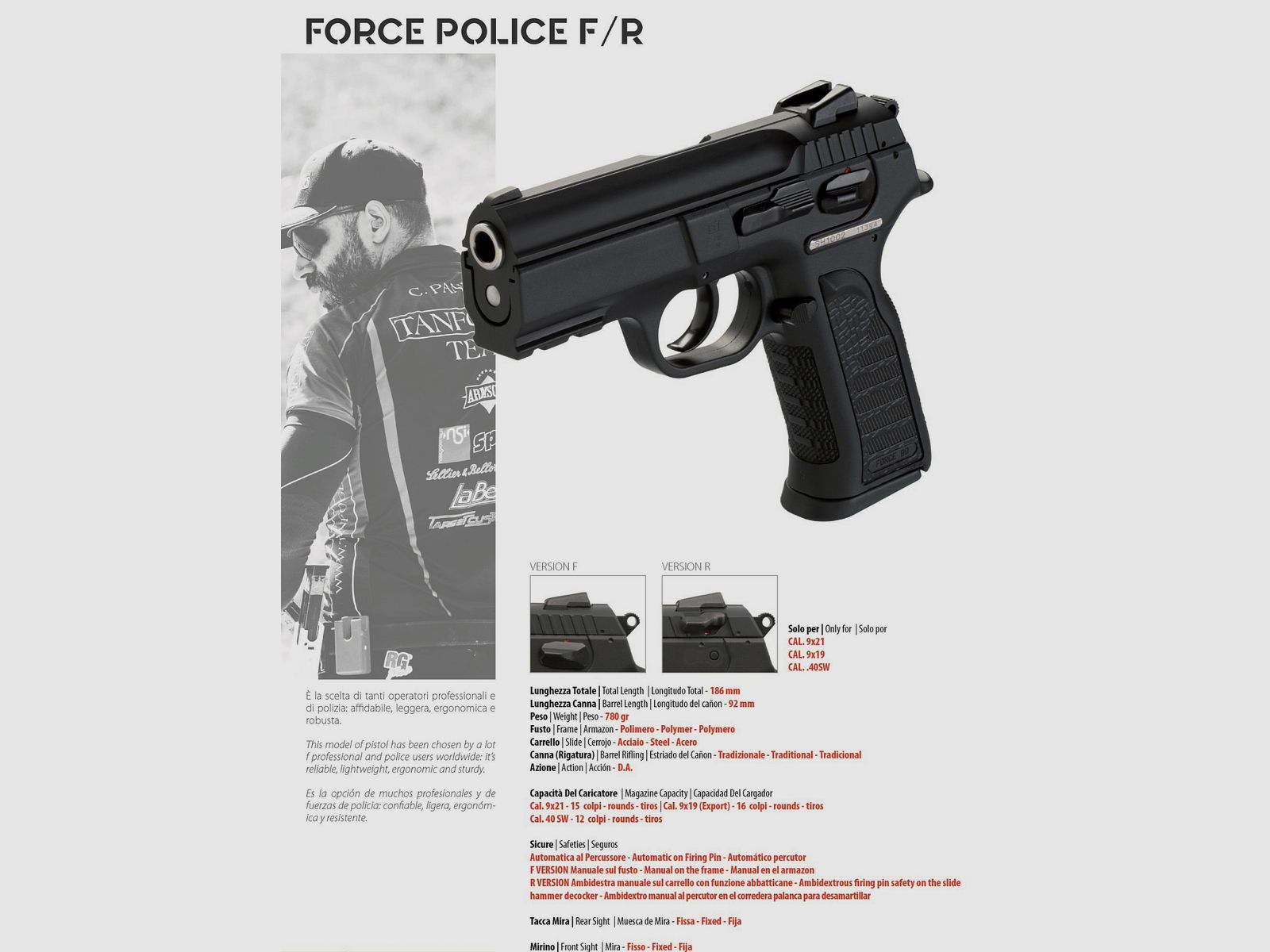TANFOGLIO / PISTOOL / ALLE MODELLEN, afbeelding 20 van 29