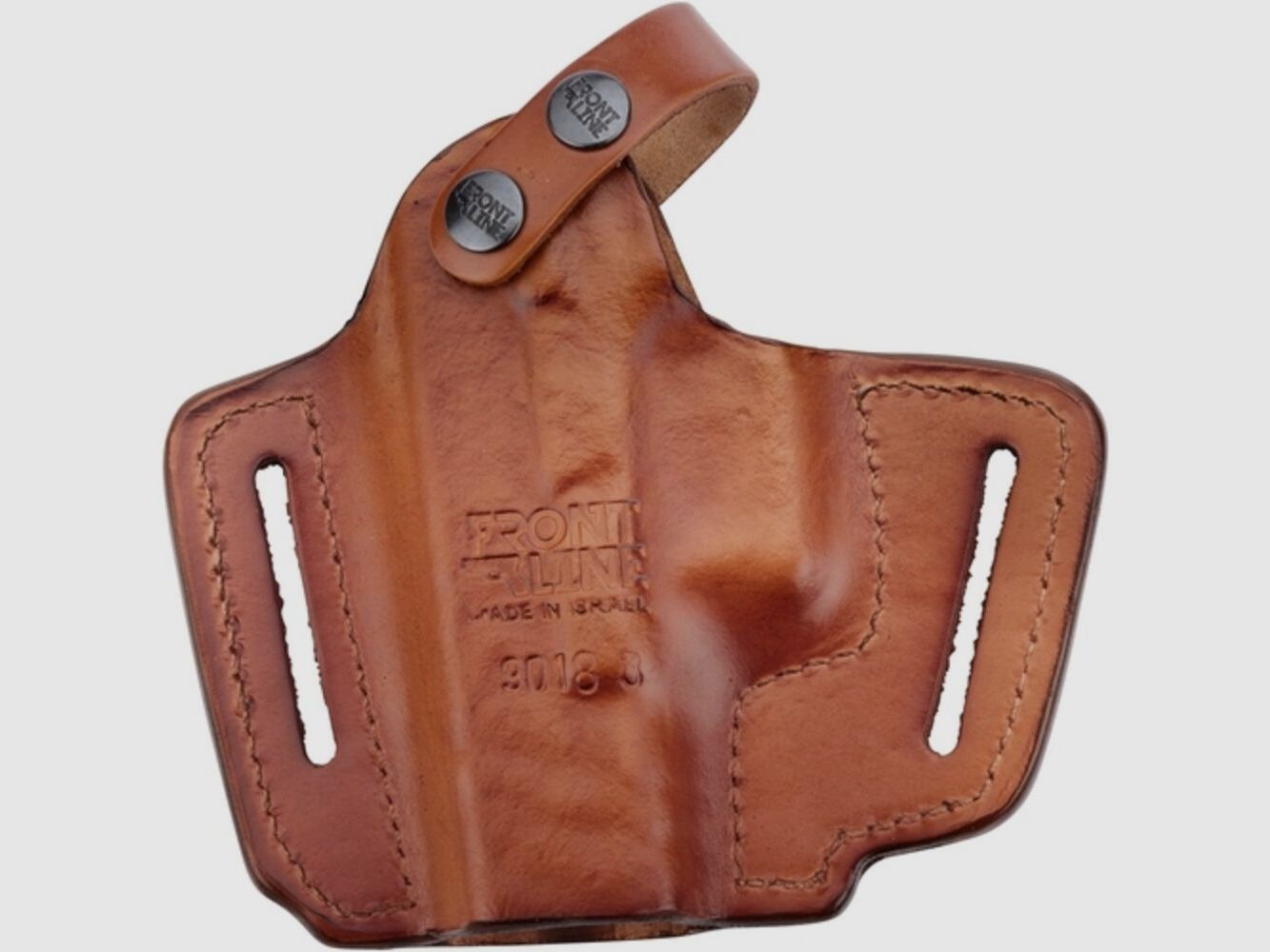 Funda Front Line Pancake de Cuero Tamaño Completo Glock 26/27/33