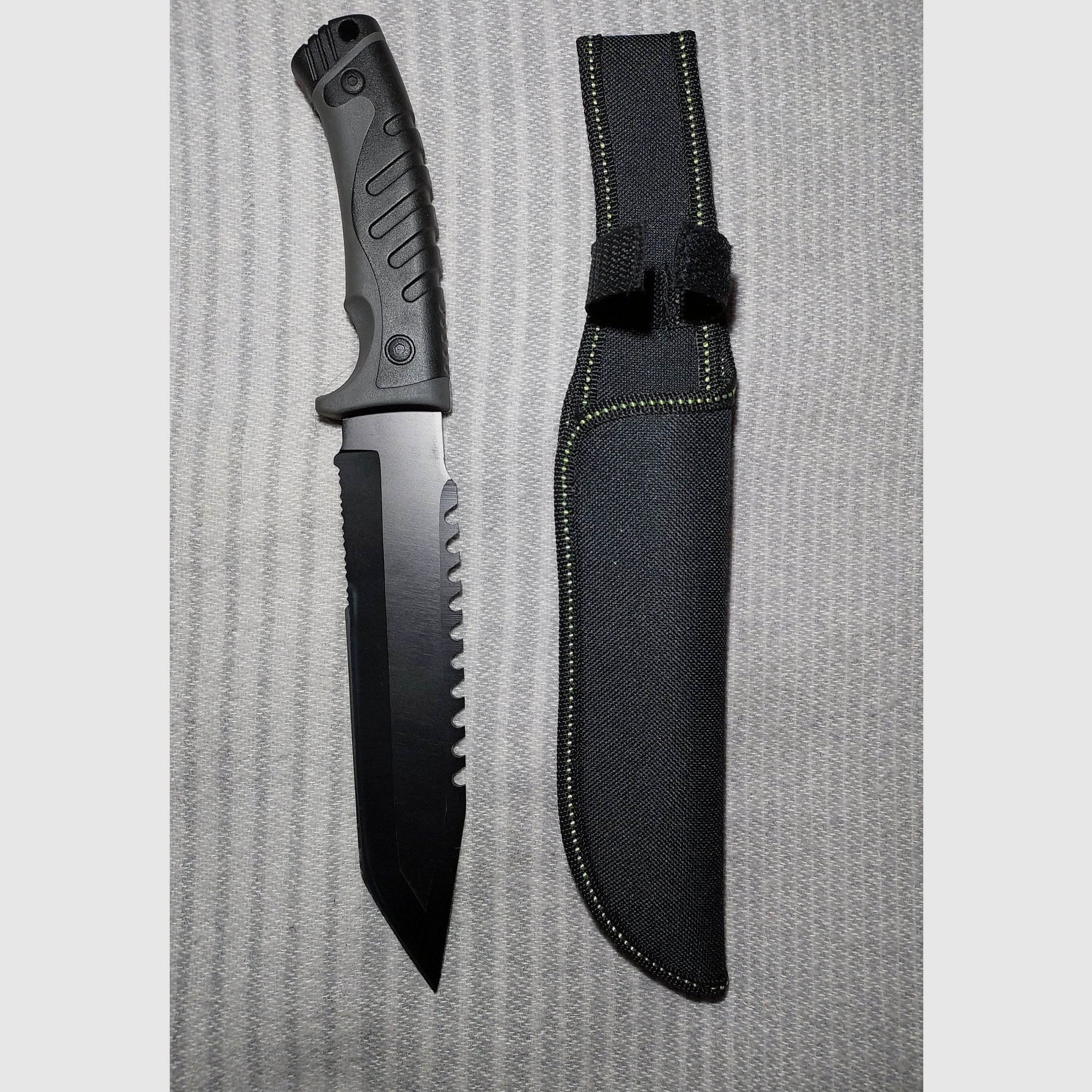 Masywne noże kempingowe / noże bushcraftowe 38 cm – NOWE!