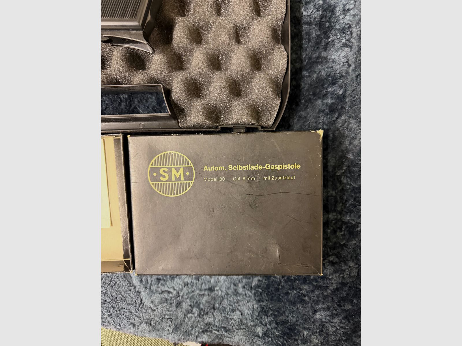 Schreckschuss SM model 80. en Model 15. Verzamelaars 8mm Rhömer