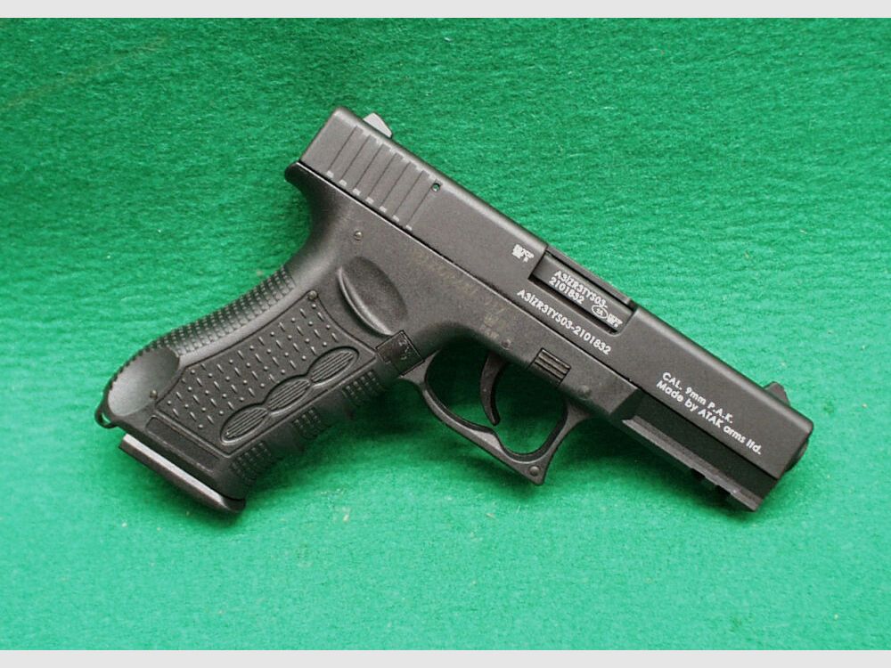 Zoraki 917 blank firing pistol, black