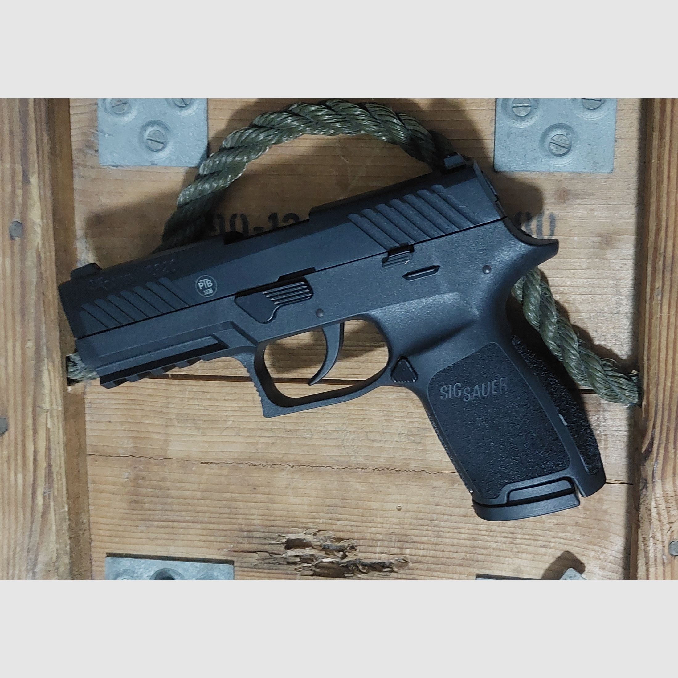 SigSauer P320 9 mm P.A.K (PTB 1038)