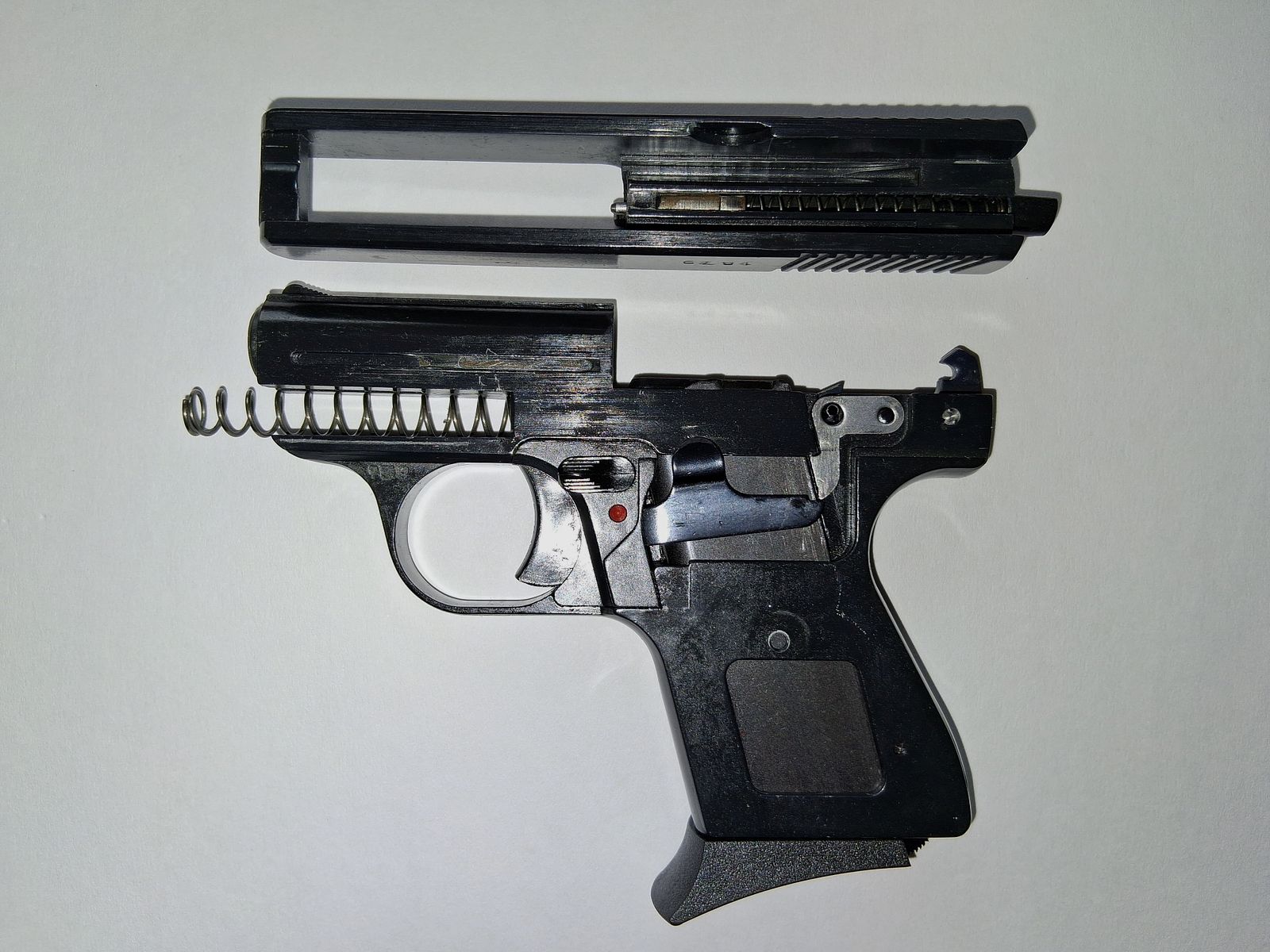 Kolekcjonerzy, uwaga!!! Rarytas!!! Rhöner SM 15-9 kal. 9 mm P.A.K. PTB-748, magazynek zapasowy, stan TOP