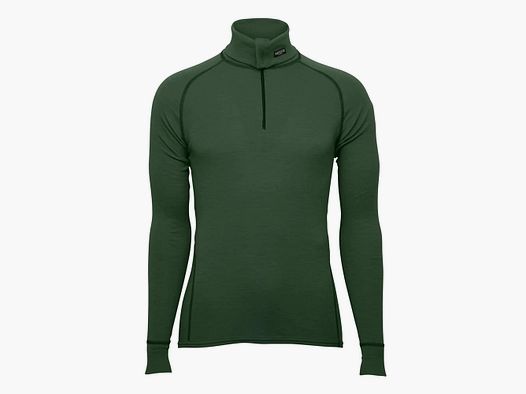 Brynje Brynje Shirt Classic Wool Zip Polo - Grün / S Herren