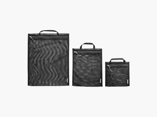 Tatonka Net Pockets Mesh Pocket Set III 3 pcs. black
