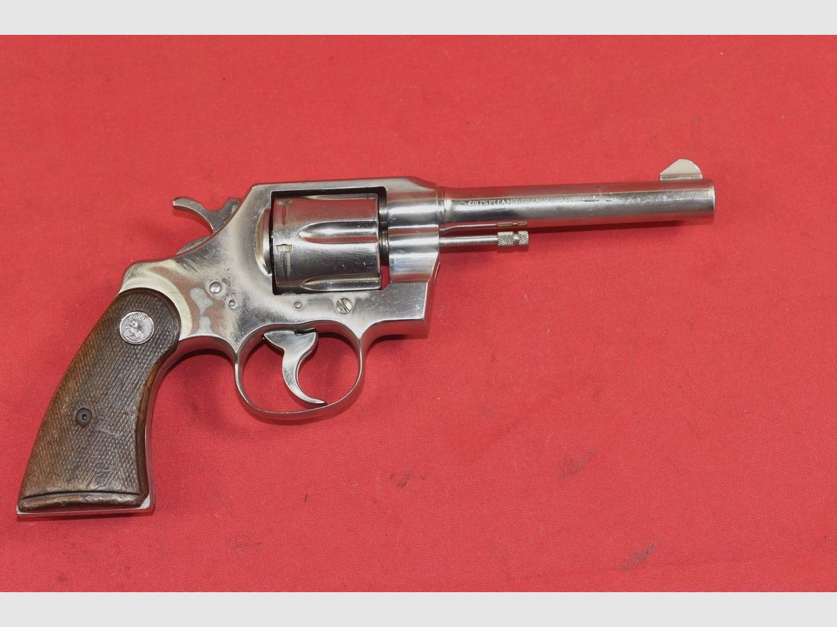 #8474 Revólver Colt Official Police, Policía de Detroit, cal. .38 Spl, imagen 2 de 16