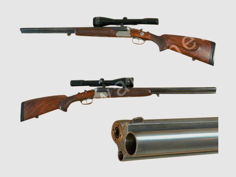 Drilling Sauer&Sohn Mod. 3000 Luxus, Kal. .30-06; 12/70 und EL .243Win