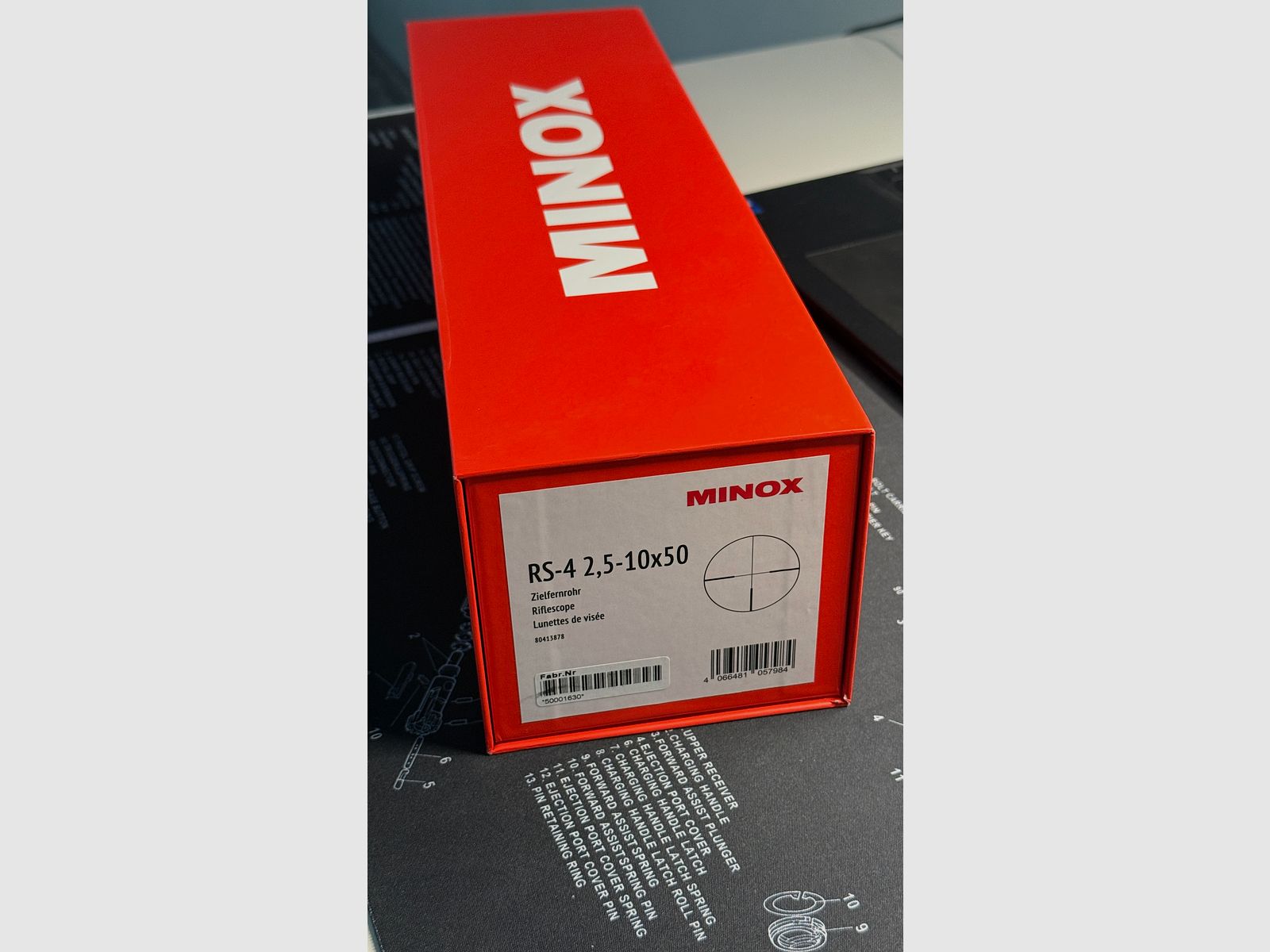 Minox Zielfernrohr RS-4 2,5-10x50 – Neu und unbenutzt