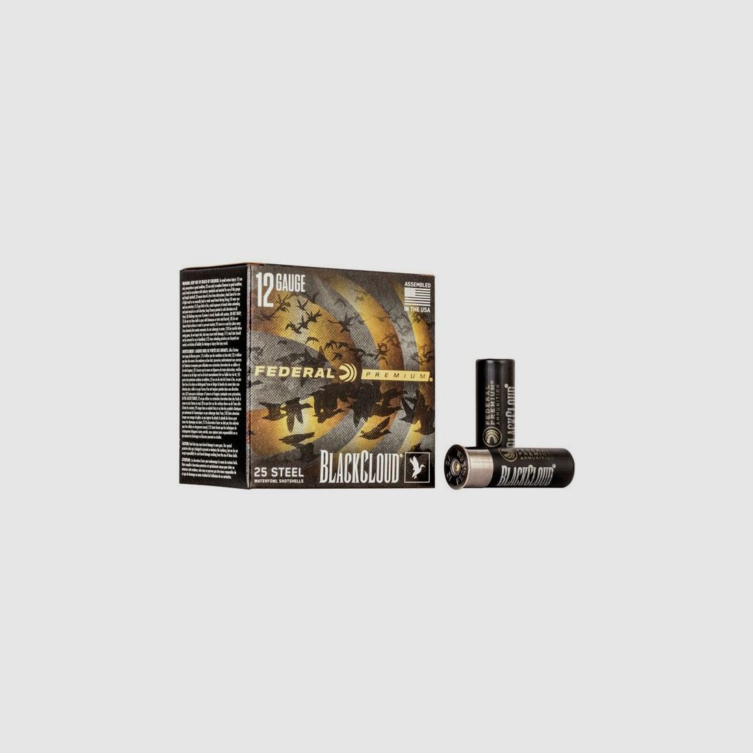 Federal Black Cloud 12/76 Shot No. 2/35 grams 25 pcs shotgun cartridges PWBX142-2