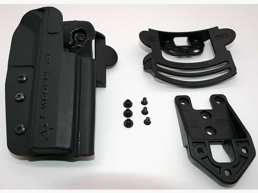 Comp-Tac Glock CZ Shadow II COMP-TAC International KYDEX Holster rechts zwart IPSC