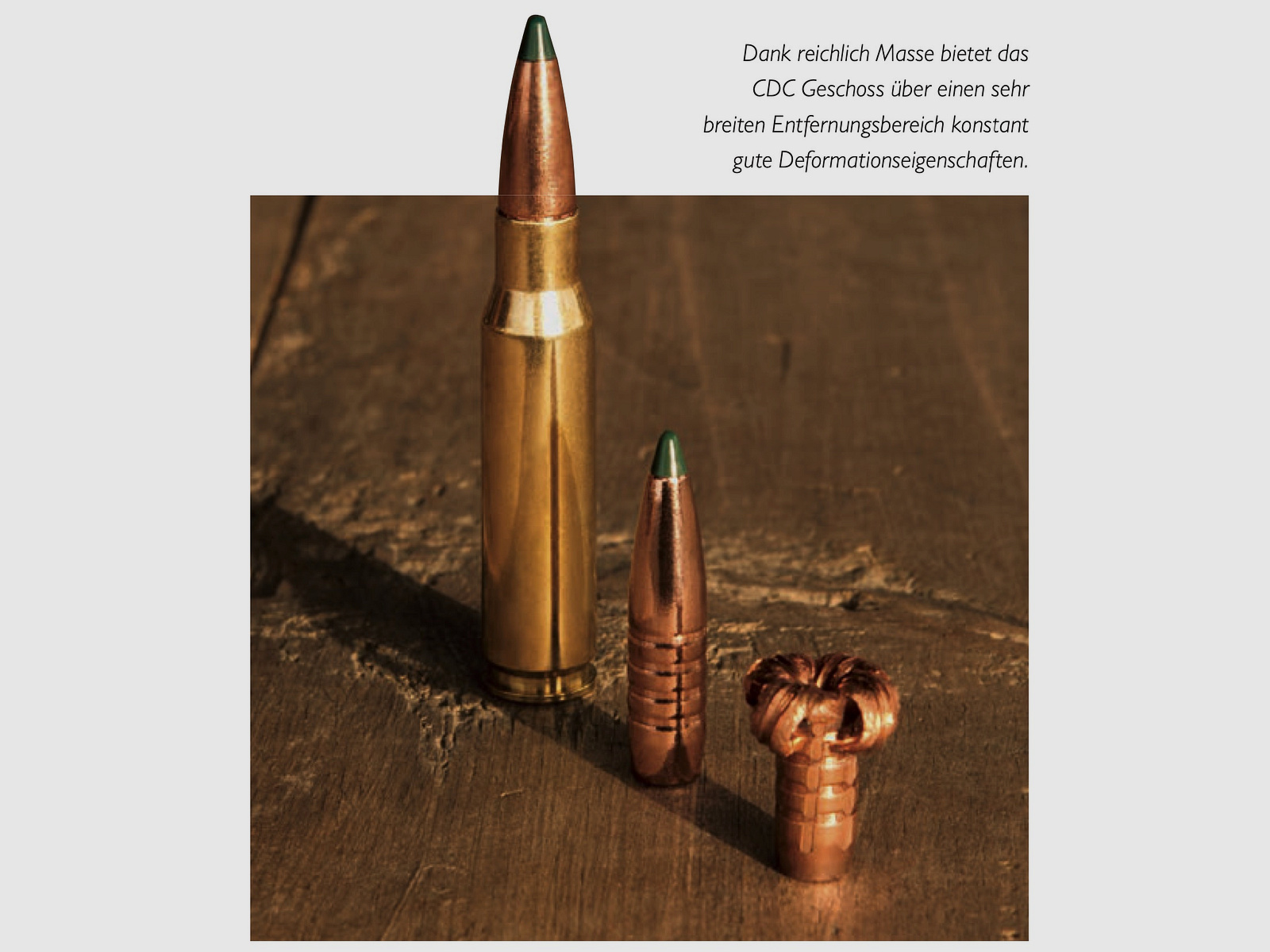 Blaser 80401280 8x57 IS CDC 11.0g/170grs. Long gun ammunition