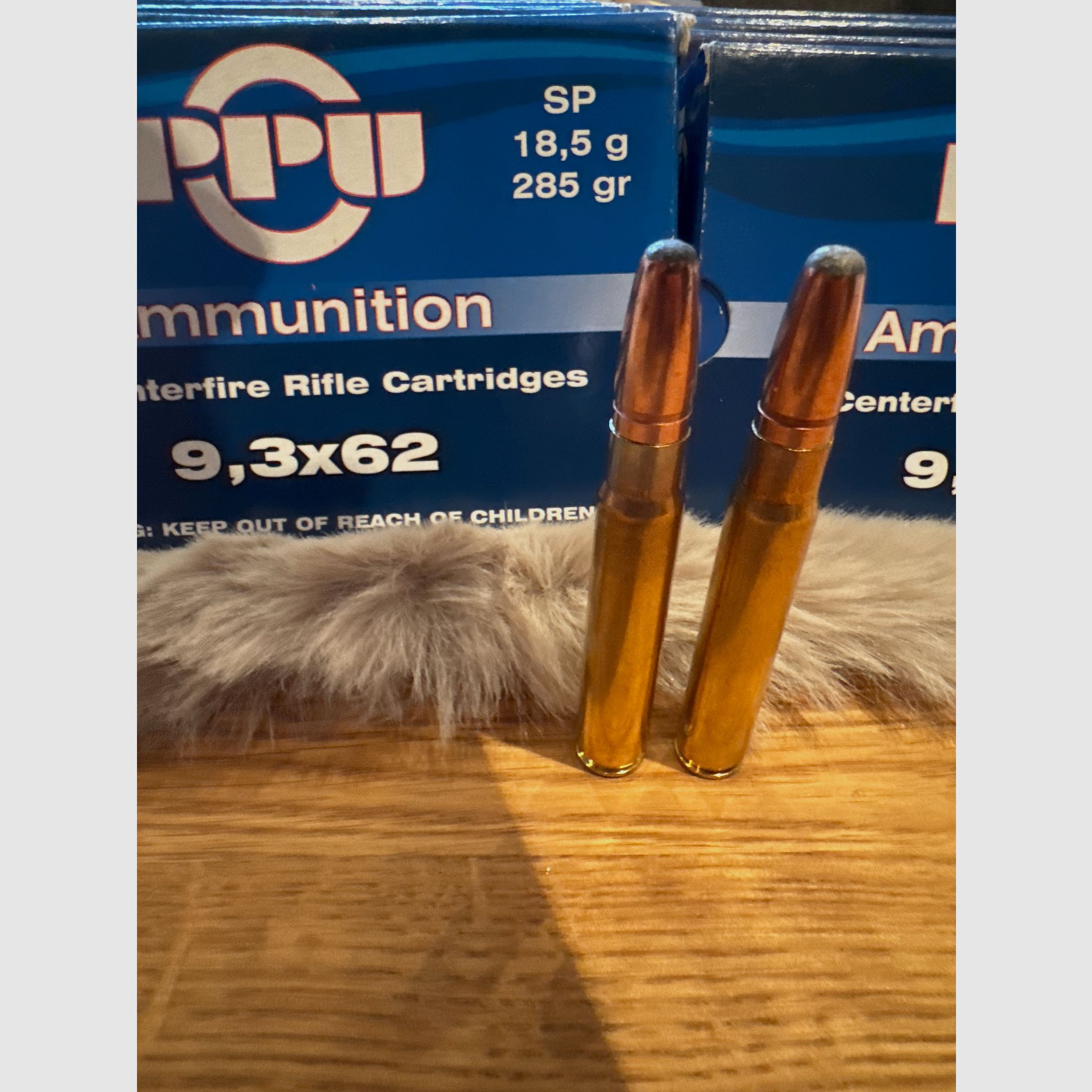 Munitie 9,3×62 18,5g/285gr 13x20 St. PPU